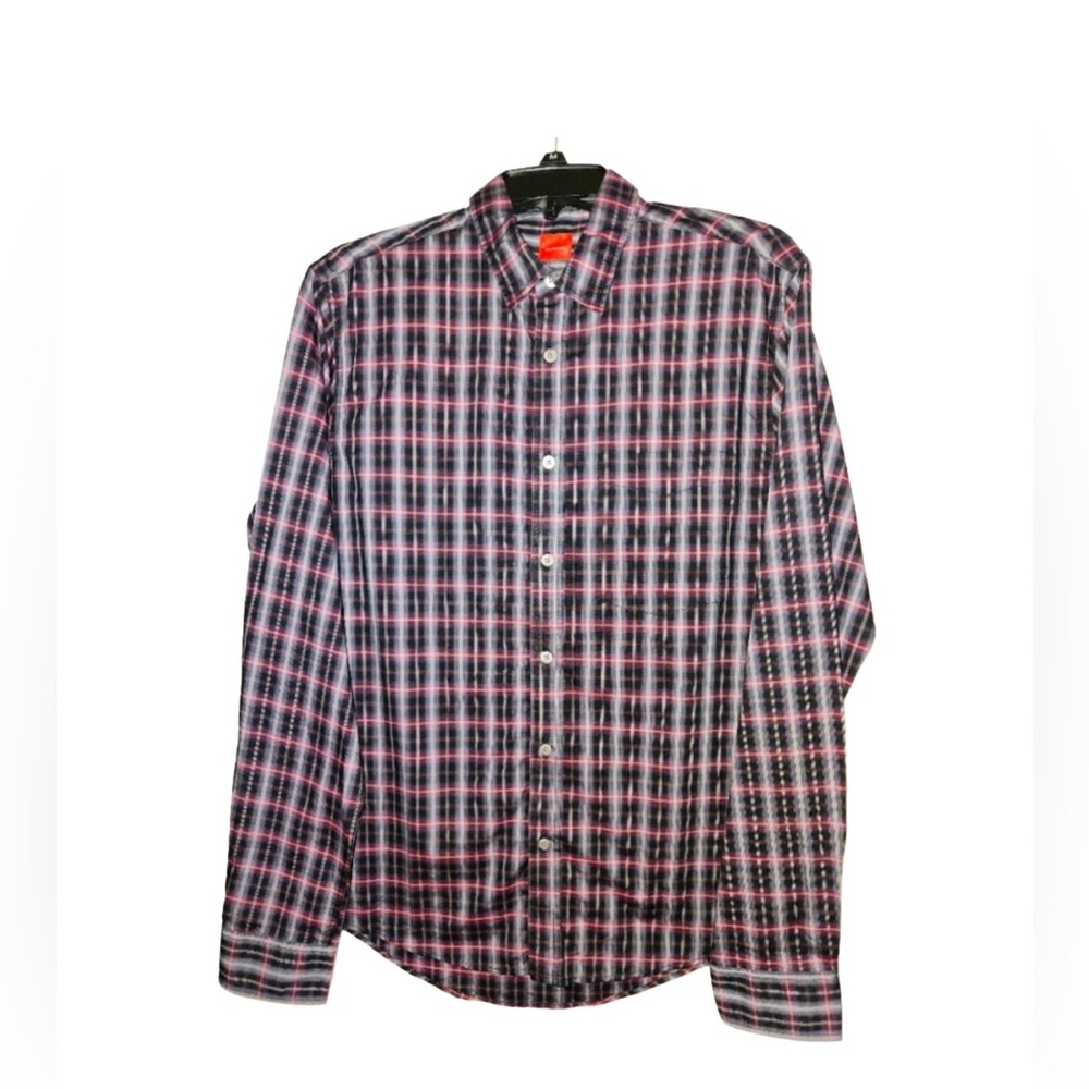 NWT RED Saks Fifth Avenue Men's Button Down Shirt size M